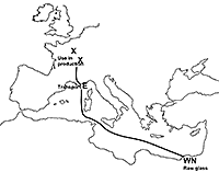 Map. Studied Area