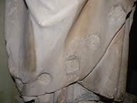 Photo. Sainte-Chapelle, statue, détail