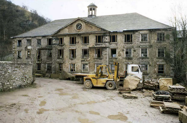 Photo: textile mill, Cressbrook